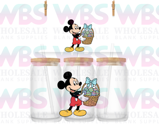 UV DTF Decal -  EASTER MICKEY  #F13