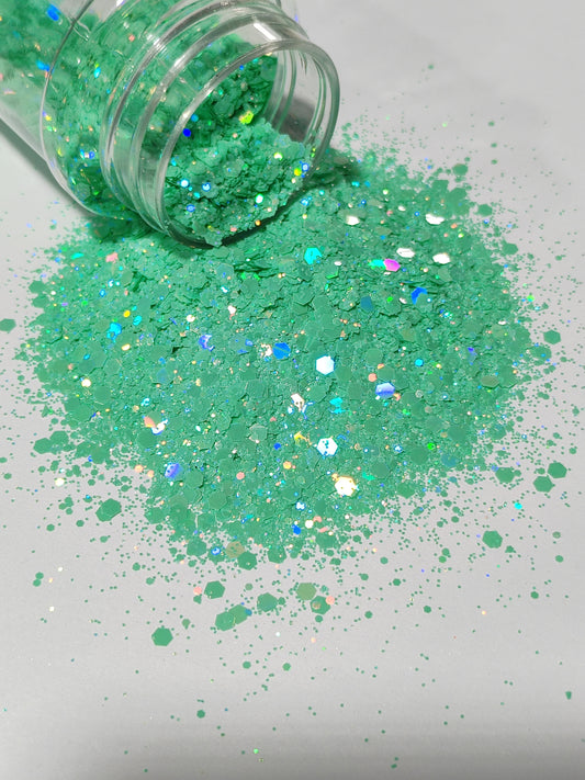 Chunky Glitter | 85gm | Mint Delight