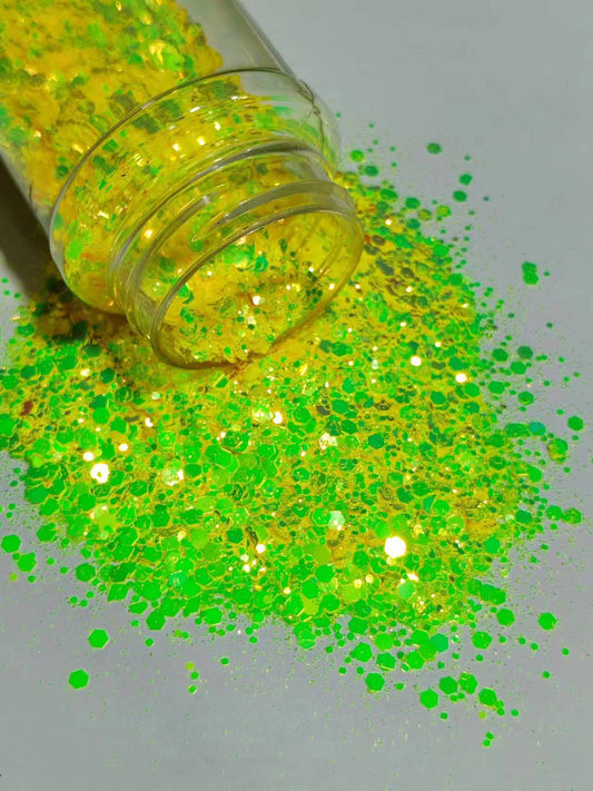 Chunky Glitter | 85gm | Neon Green