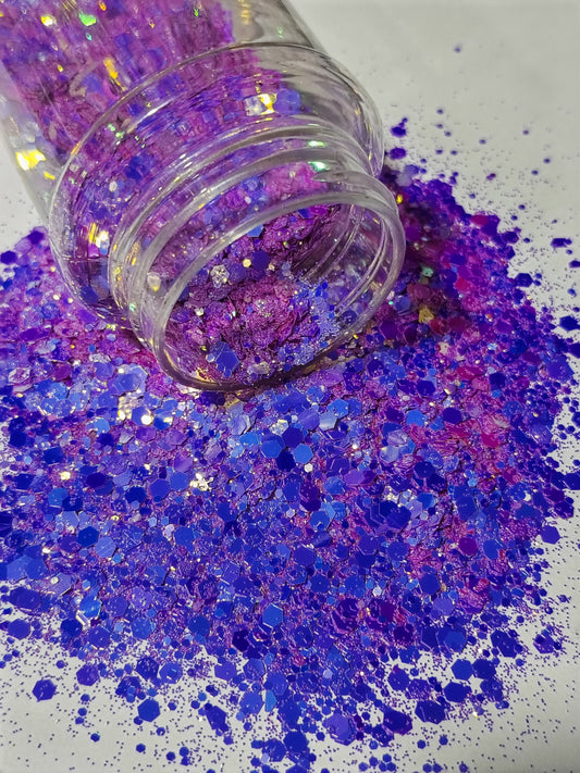Chunky Glitter | 85gm | Neon Purple