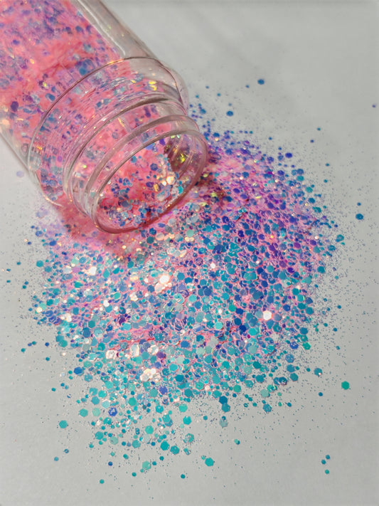 Chunky Glitter | 85gm | Neon Seductive Pink