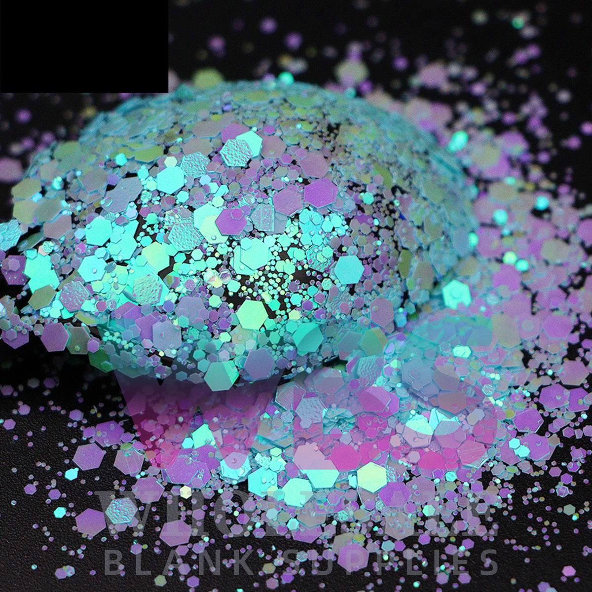 Pearl Iridescent Baby Blue | Chunky Glitter | 50gm