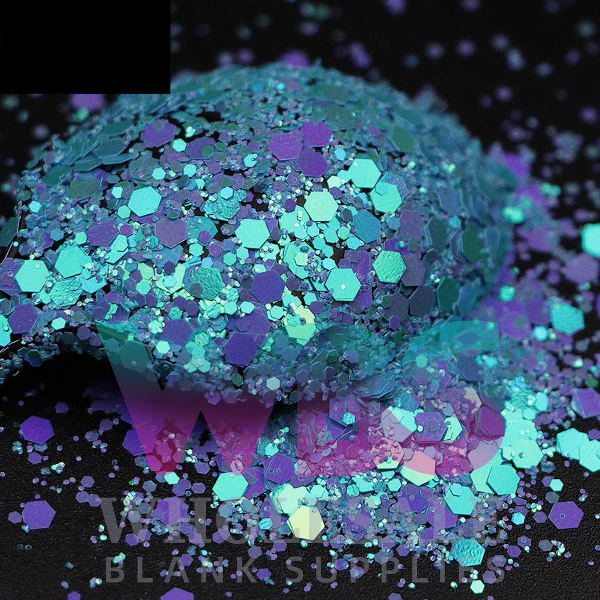 Pearl Iridescent Blue | Chunky Glitter | 50gm