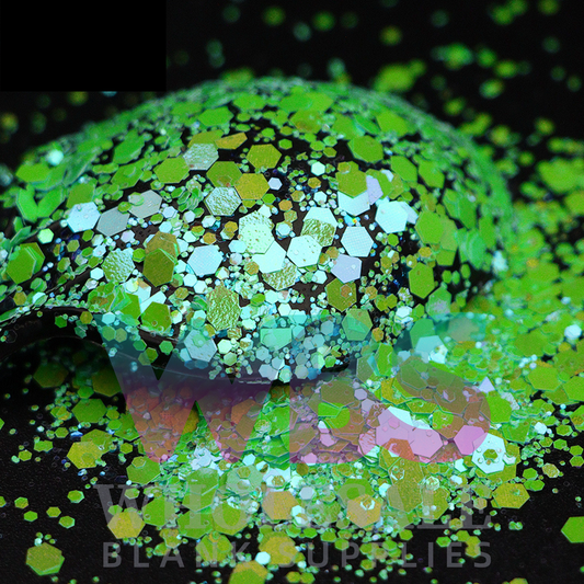 Pearl Iridescent Green | Chunky Glitter | 50gm