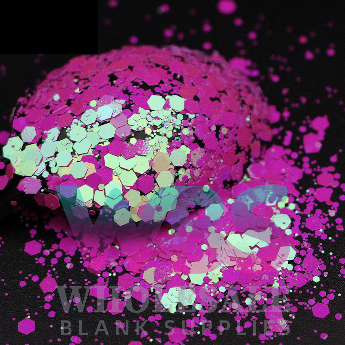 Pearl Iridescent Hot Pink | Chunky Glitter | 50gm