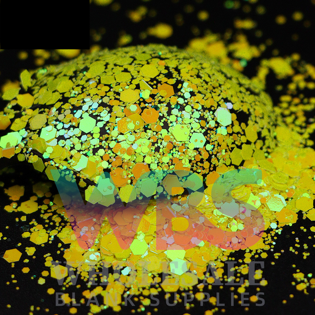 Pearl Iridescent Lemon | Chunky Glitter | 50gm