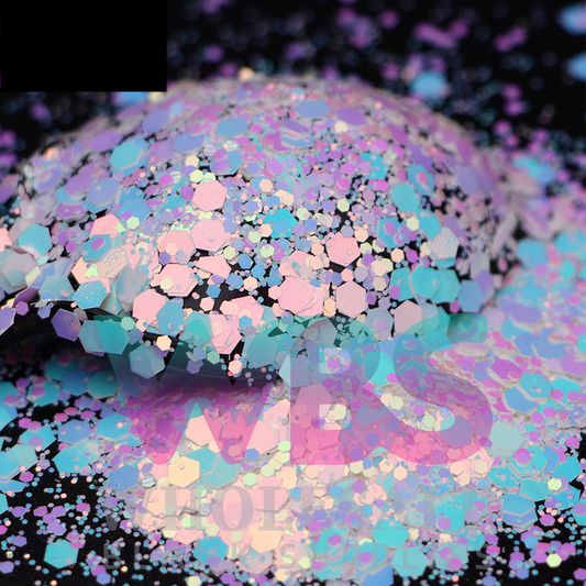 Pearl Iridescent Pastel Dreams | Chunky Glitter | 50gm