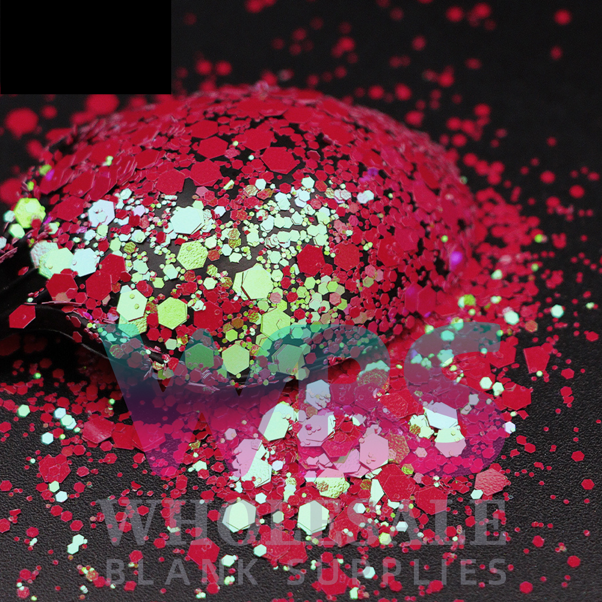 Pearl Iridescent Red | Chunky Glitter | 50gm