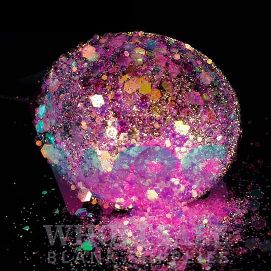 Sexy Pink | Super Iridescent Chunky Glitter Bottle – 50gm