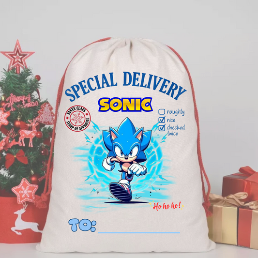 SONIC SANTA SACK | Digital Download