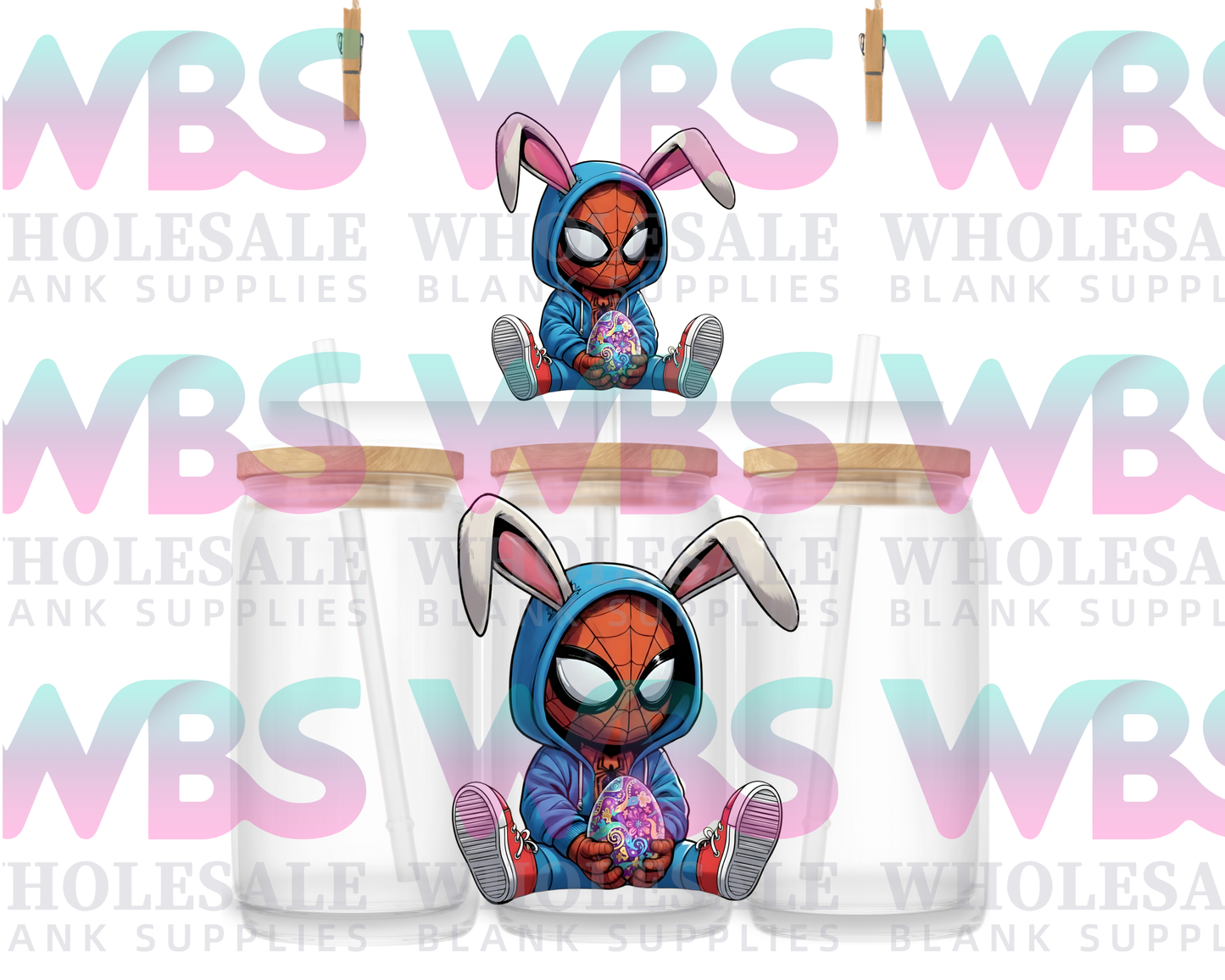 UV DTF Decal -  EASTER SPIDERMAN  #F9