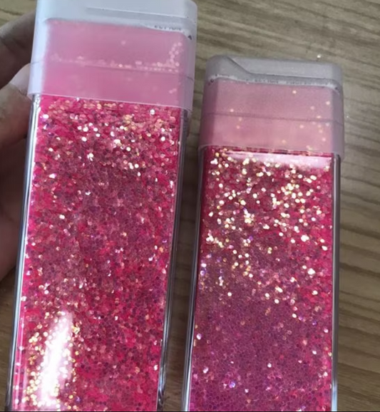 No Logo Square Glitter Shaker