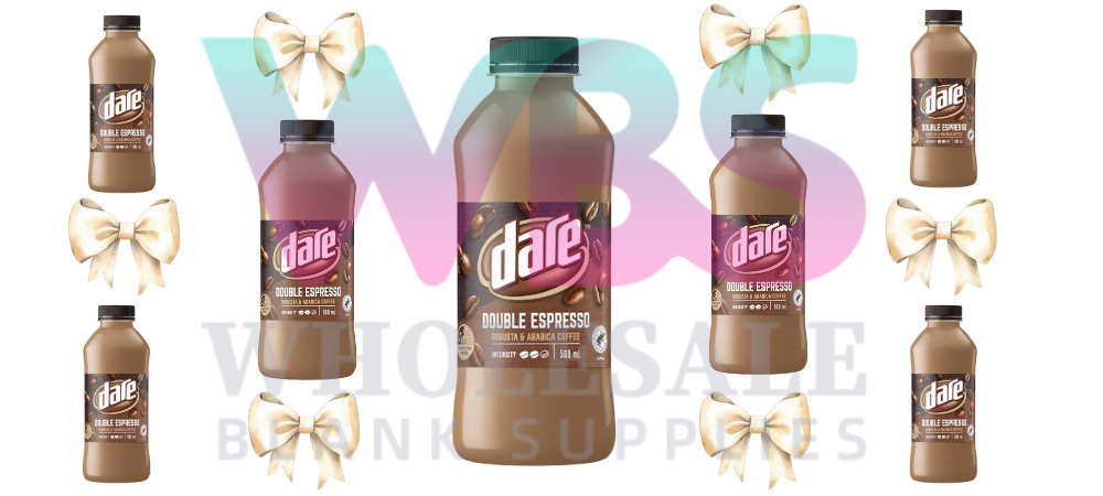 16oz UV DTF Libbey Wrap – Dare DOUBLE Espresso #459