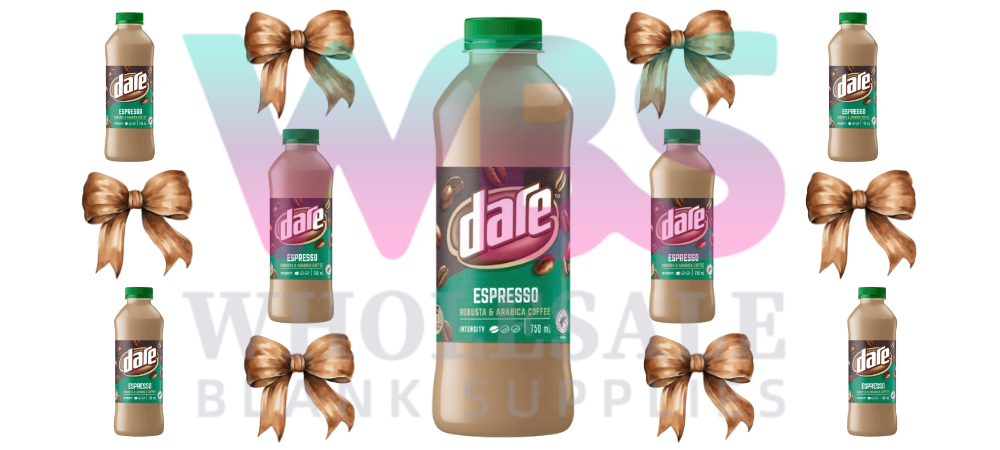 16oz UV DTF Libbey Wrap – Dare Espresso #451