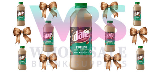 16oz UV DTF Libbey Wrap – Dare Espresso #451