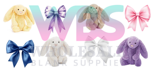 16oz UV DTF Libbey Wrap – Jelly Cat mix bows #483