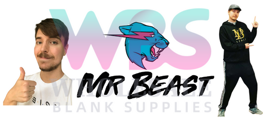 16oz UV DTF Libbey Wrap – Mr Beast #486