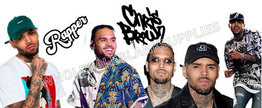 16oz UV DTF Libbey Wrap Chris Brown WBS #77