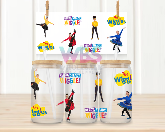 16oz UV DTF Libbey Wrap Wiggles #W48