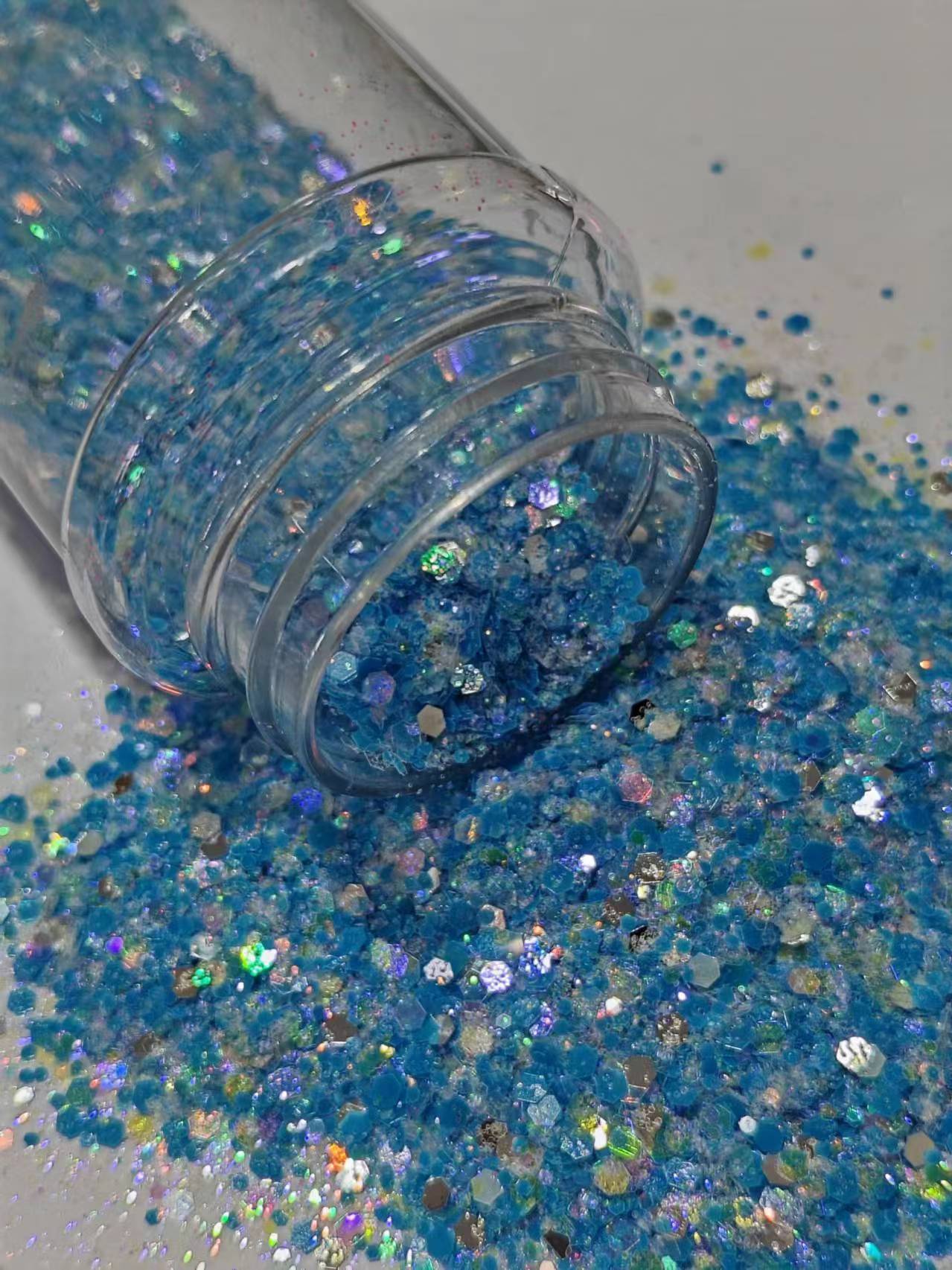 Chunky Glitter | 85gm | Glow In The Dark Blue Green