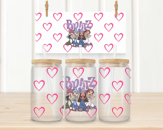 16oz UV DTF Libbey Wrap – Bratz #W15