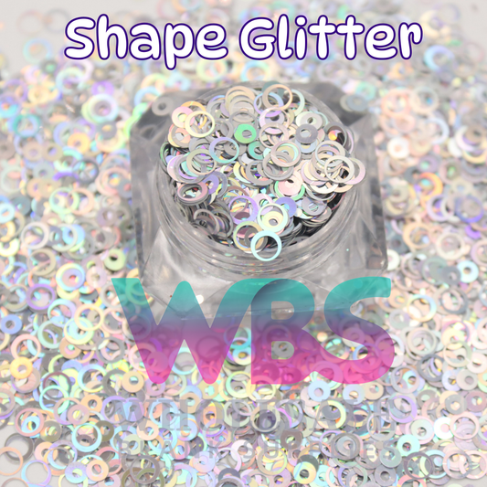 Shapes Glitter | Holographic Circles