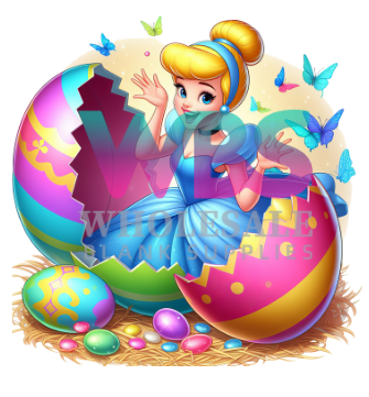 Easter Decal  | Cinderella #E26