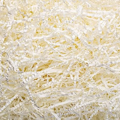 Creamy White Shredded Food Grade Paper