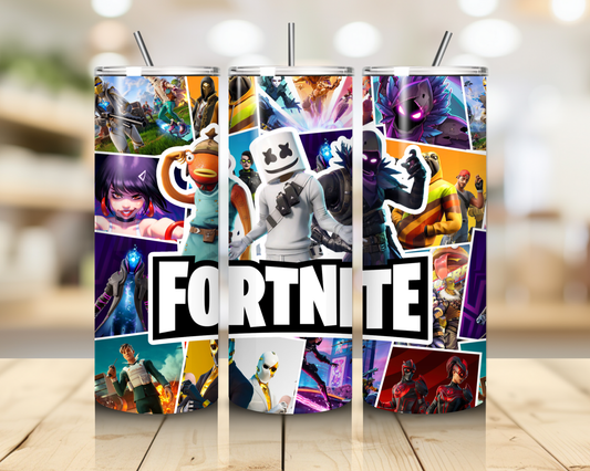 ✨20oz FORTNITE SUBLIMATION PRINT 5✨