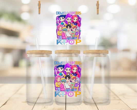 UV DTF Decal - DEMON HUNTERS HUNTRIX KPOP RUMI JOEY MIRA SODA POP #F5