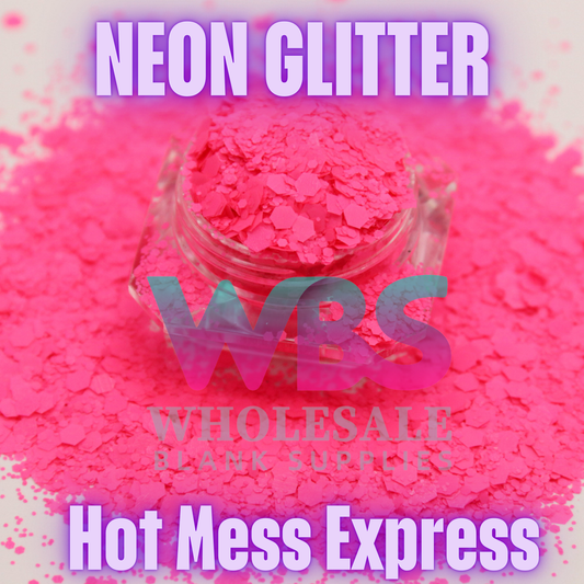 💖 HOT MESS EXPRESS | Neon Glitter – 50gm💖