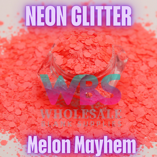 🍉 MELON MAYHEM | Neon Glitter  – 50gm 🍉