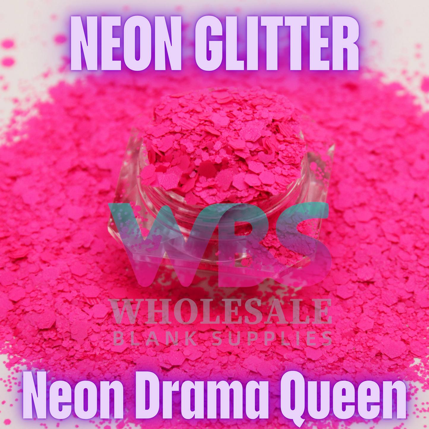 💅 NEON DRAMA QUEEN | Neon Glitter – 50gm💅