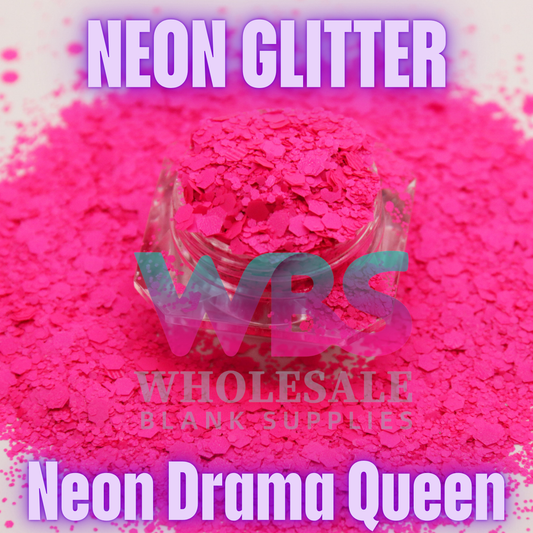 💅 NEON DRAMA QUEEN | Neon Glitter – 50gm💅