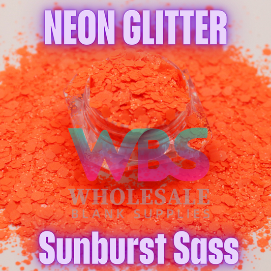 🔥 SUNBURNT SASS | Neon Glitter – 50gm🔥