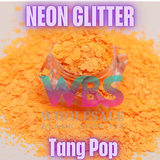 🧡 TANG POP  | Neon Glitter - 50gm 🧡
