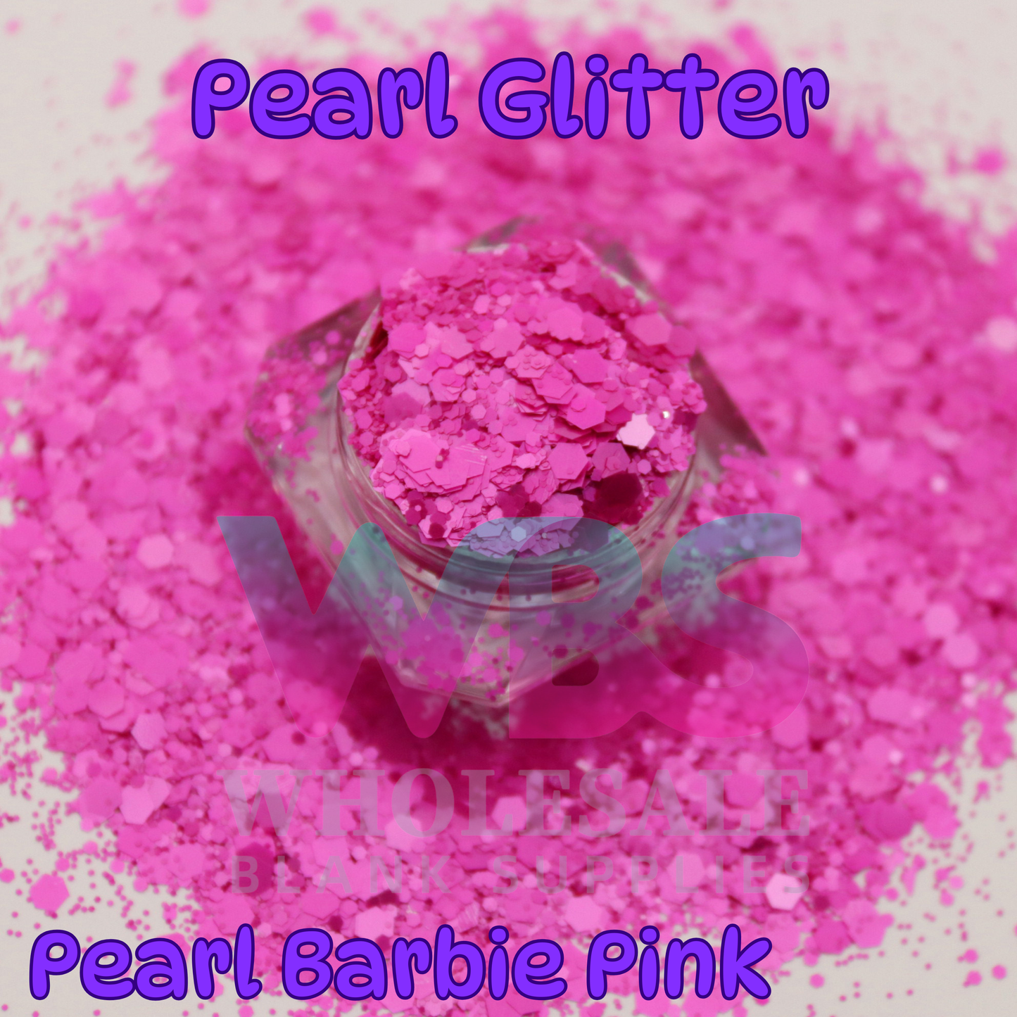 Pearl Barbie Pink Chunky Glitter | 50gm