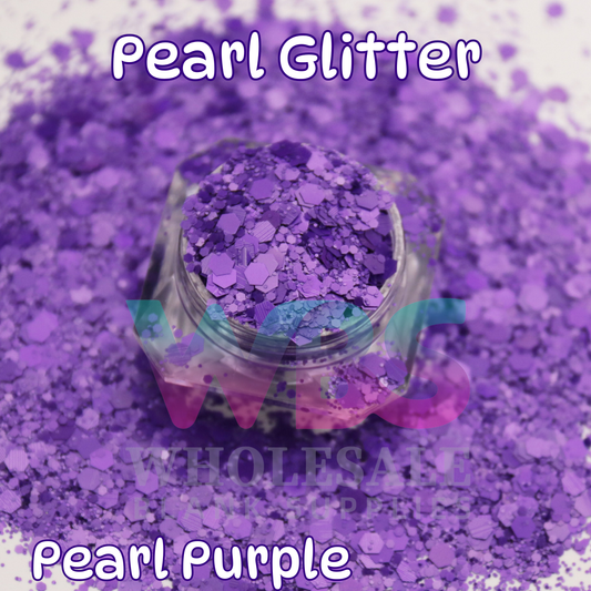 Pearl Purple Chunky Glitter | 50gm