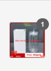 PRICE MATCH 25 ACRYLIC LIBBY / CLEAR LIDS / CLEAR STRAW / ( not snowglobes)