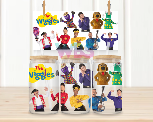 16oz UV DTF Libbey Wrap – The Wiggles Kids W33