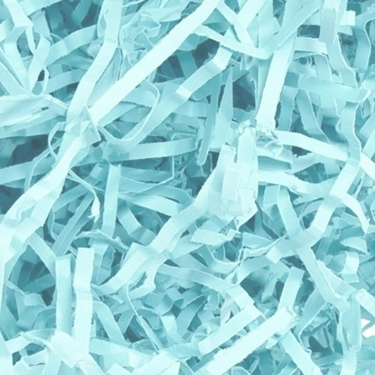 Soft Blue Shredded Food Grade Paper