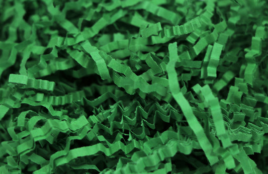 Green Shredded Food Grade Paper