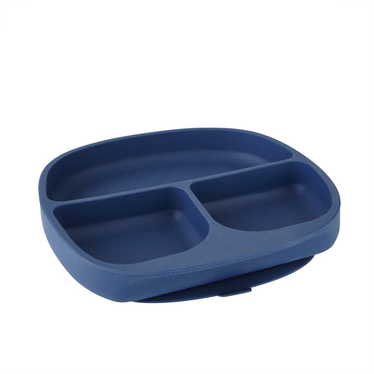 Navy Silicone Suction Plate